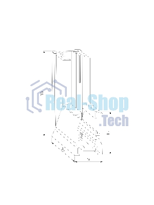 Mini Magnetic Коннектор угловой внутренний для накладного шинопровода (черный) 85180/00