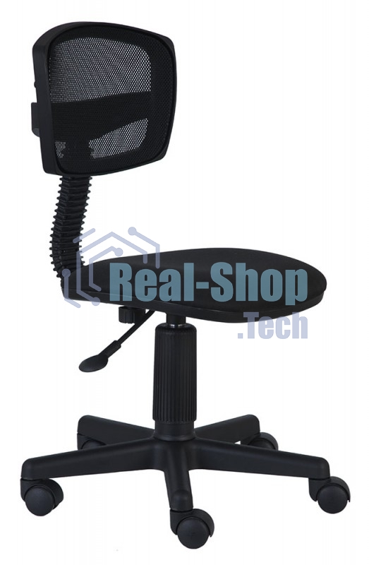 Кресло компьютерное Бюрократ CH-299NX/15-21 спинка сетка черный, сиденье черный 15-21