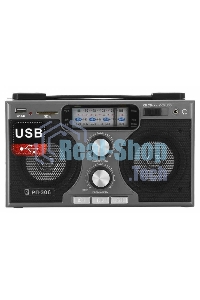 Радиоприемник портативный Сигнал БЗРП РП-306 черный USB SD