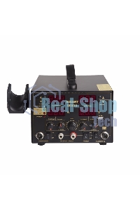 Паяльная станция Rexant, 3 в 1: паяльник+термофен+источник питания, 100-480 °С