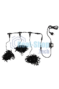 Гирлянда Neon-night LED ClipLight 24V, 3 нити по 10 метров, цвет диодов мульти