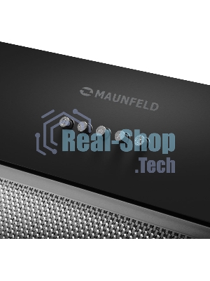 Вытяжка встраиваемая Maunfeld THAMES 601PM черный, 60 см, 850 куб. м/ч, 44 дБ