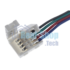 Коннектор соединительный (2 разъема) для RGb светодиодных лент шириной 10 мм, длина 15 см LAMPER