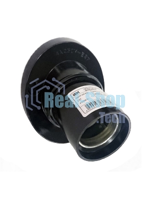 Патрон угловой настенный карболитовый IEK EPK13-04-02-K01 Пкб27-04-К31 Е27, черный, индивидуальный пакет