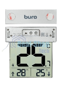 Термометр Buro P-6041 серебристый
