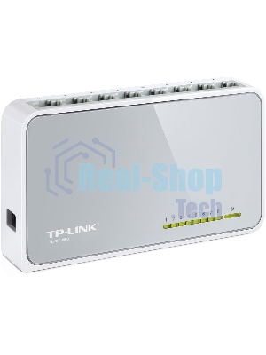Коммутатор TP-Link SOHO TL-SF1008D Коммутатор 8-port 10/100M mini Desktop Switch, 8 10/100M RJ45 ports, Plastic case