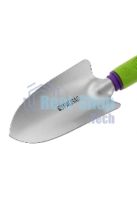 Совок посадочный широкий Palisad 85х300 мм, стальной, пластиковая рукоятка