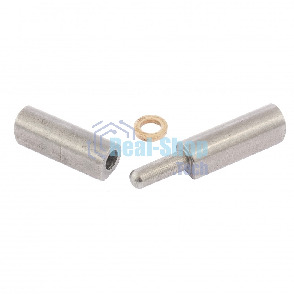 Петля каплевидная Сибртех 14 х 80 мм с латунной шайбой