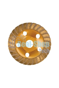 Чашка алмазная Matrix зачистная, 180 мм, Turbo