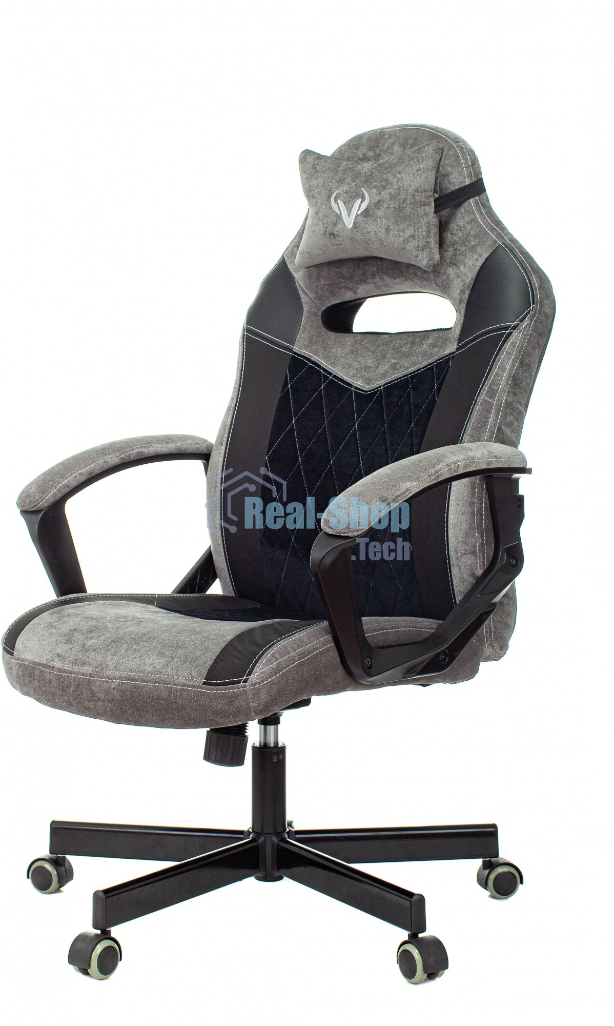 Кресло игровое Бюрократ VIKING 6 KNIGHT B FABRIC черный крестовина металл/пластик