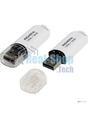 Флешка USB ADATA C906 (AC906-32G-RWH), 32Gb, USB 2.0, R/W 15/5, белый