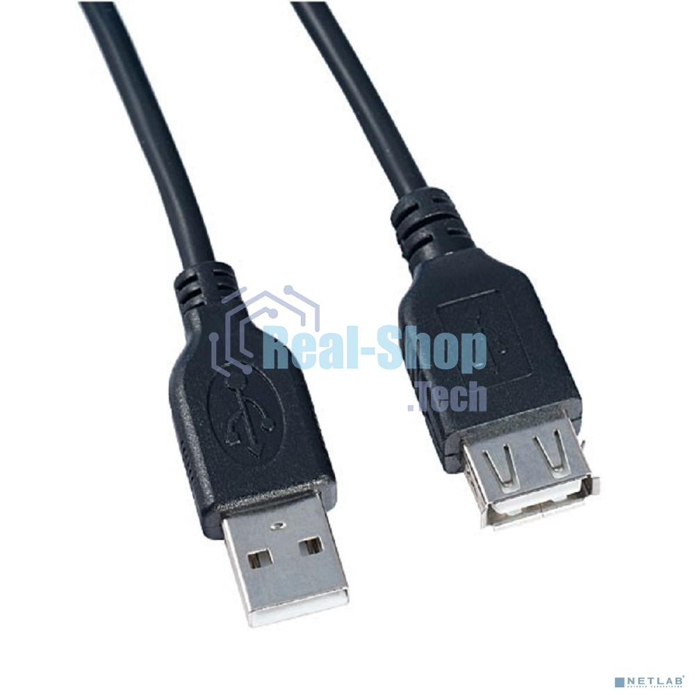 Кабель PERFEO USB2.0 A вилка - А розетка, длина 3 м (U4504)