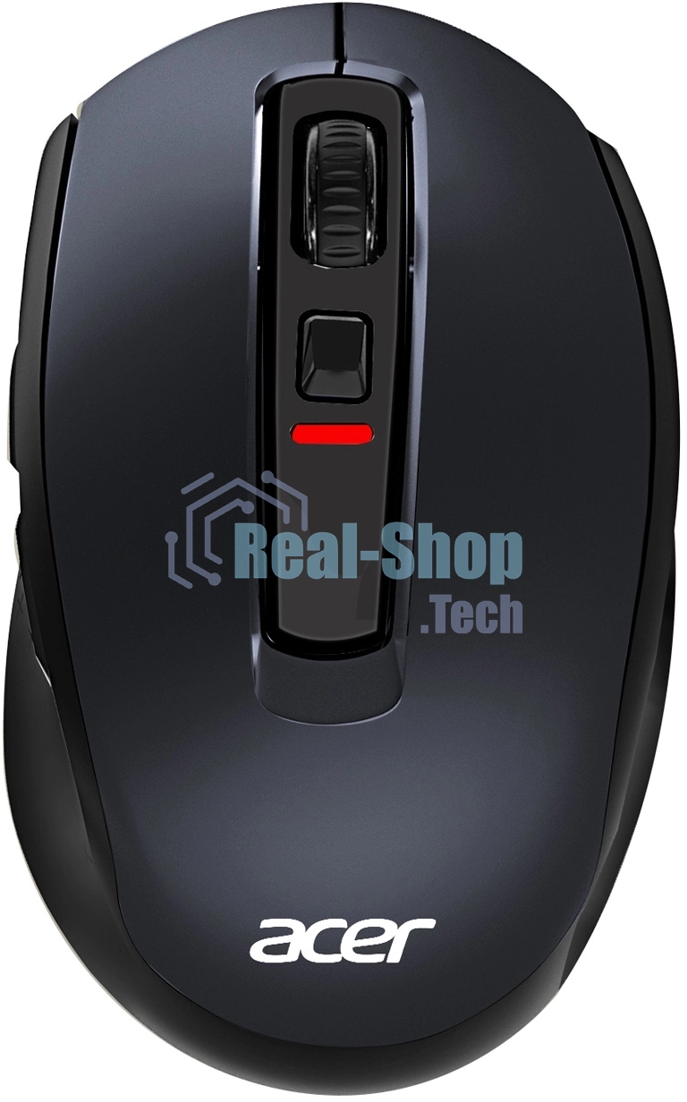 Мышь беспроводная Acer OMR060 черный, 1600 dpi, радиоканал, USB, кнопки - 6