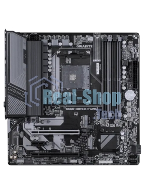 Материнская плата Gigabyte B550M GAMING X WIFI6, AM4, AMD B550, 4xDDR4, 4xSATA, 2xM.2, 1xPCIe 4.0 x16, 1xPCIe 3.0 x4, 1xPCIe 3.0 x1, 1xDP, 1xHDMI, 1x1Gb LAN, Wi-Fi 6, Bluetooth 5.3, 4xUSB-A 5Gbps, 2xUSB-A 2.0, 3x3.5 мм, 7.1, mATX