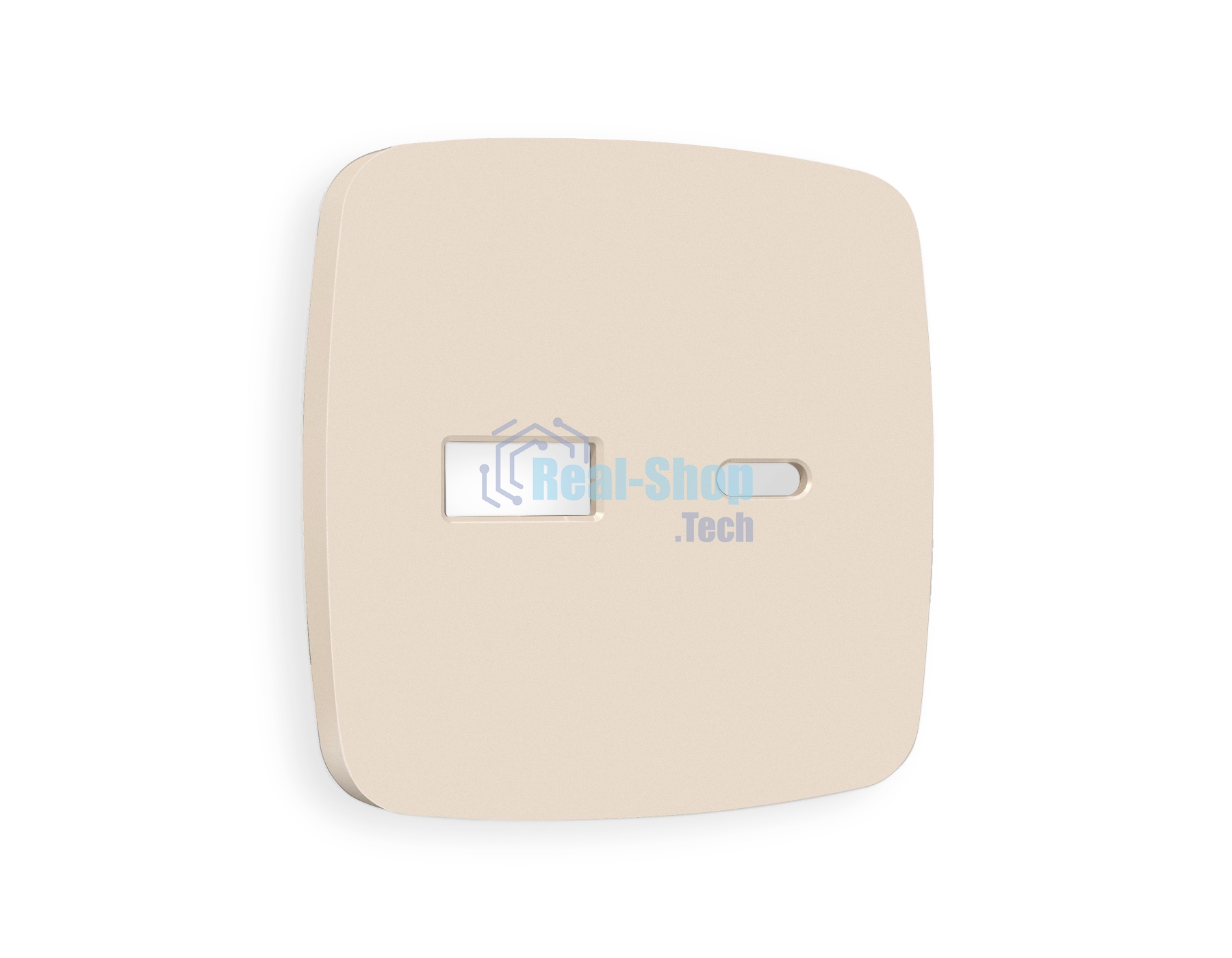 Лицевая панель OMEGA (Бежевый матовый) для розетки 2USB A+C QUANT OP3310