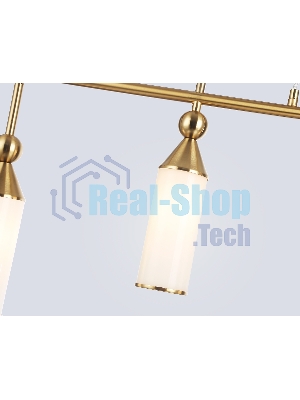 Светильник Ambrella light LH55274/4 BS/FR латунь/белый матовый E14*4 max 40W 845*65*1150