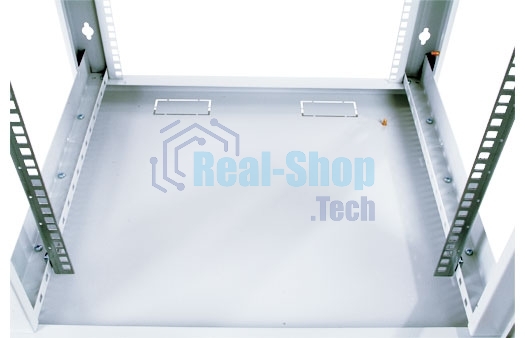 Шкаф телекоммуникационный настенный разборный 12U (600х650), съемные стенки, дверь стекло