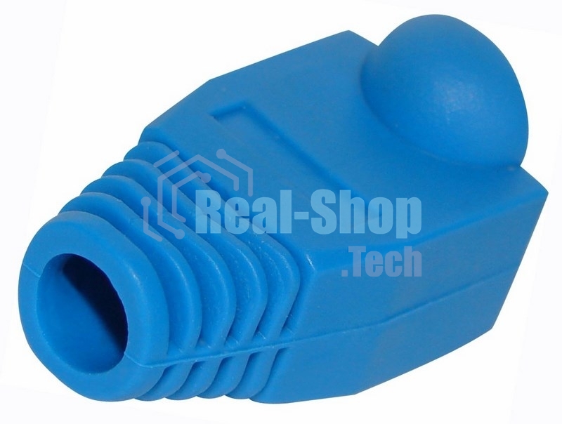 Изолирующий колпачок Rexant для разъемов RJ-45, синий