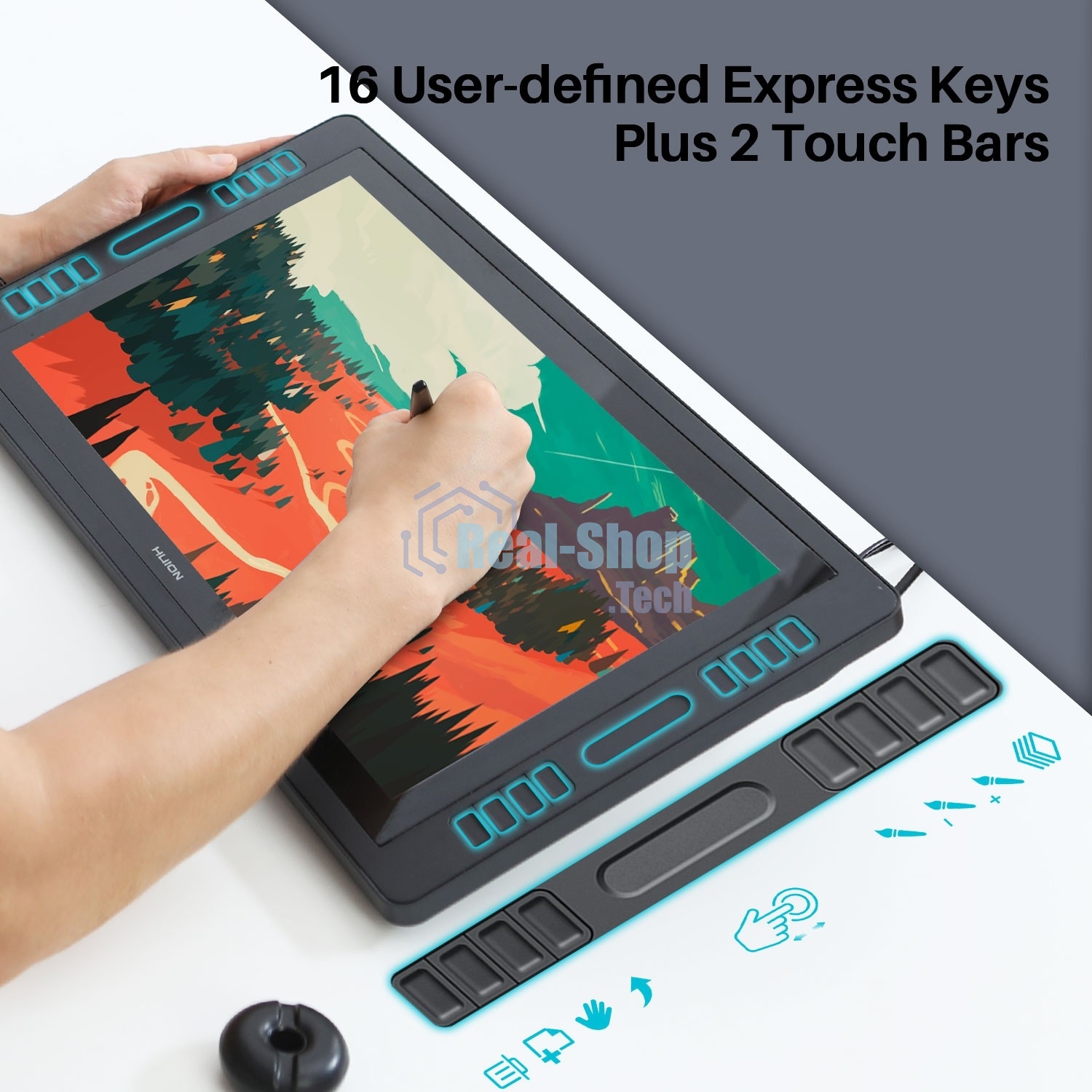 Графический монитор Huion Kamvas Pro 20 (2019), 19.5