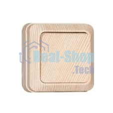 Выключатель проходной 1-кл. ОП Олимп 10А сосна UNIVersal 5560803