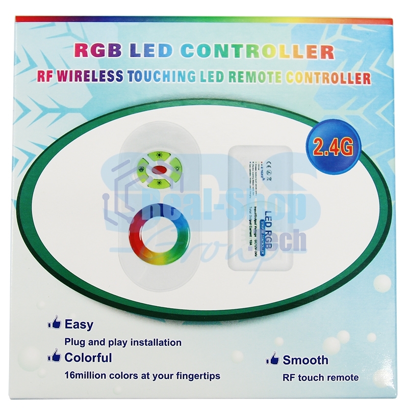 Контроллер LED RGb 2.4G (полусенсорное управление) LAMPER
