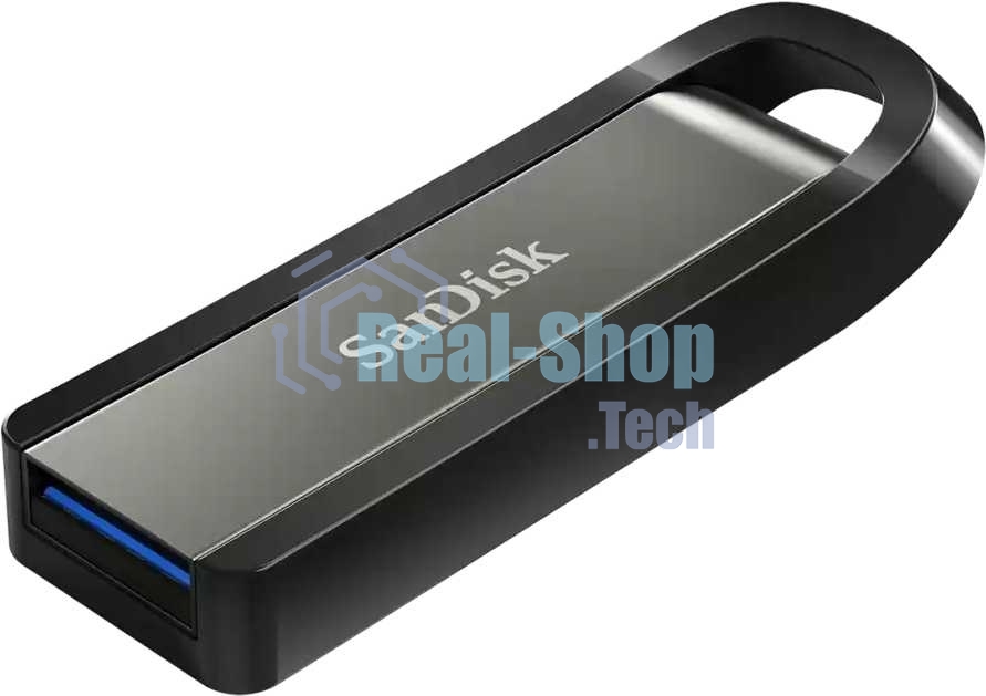 Флешка USB R/W 256Gb SanDisk CZ810 Extreme GO, USB 3.2, черный