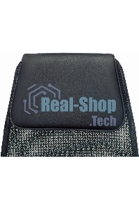 Кресло компьютерное Бюрократ KB-5M TW-01 3C11 черный, сетка/ткань, с подголов. крестовина металл черный