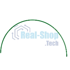 Дуга пластиковая для парника Palisad 90 х 126 см, d20 мм, зеленая