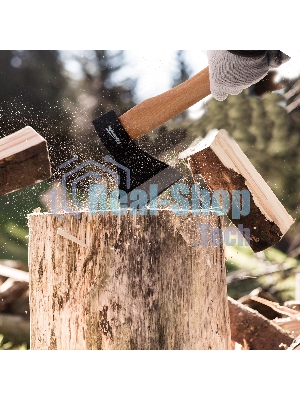 Топор Sparta 800 г в сборе кованый деревянное топорище