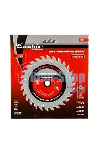 Пильный диск Matrix по дереву, 160x32мм, 48 зубьев Professional