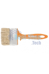 Кисть флейцевая Matrix для фасадных работ, 70х12 мм, натуральная щетина, пластиковая рукоятка