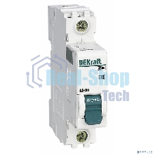 Выключатель автоматический модульный DEKraft 1п C 25А 4.5кА ВА-101 11056DEK