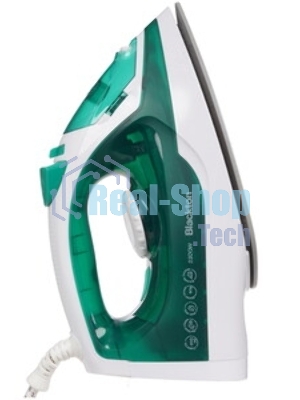 Утюг Blackton Bt SI3112 белый/зеленый, 2200 Вт, 20 г/мин, 100 г/мин, 230 мл