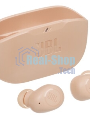 Наушники TWS JBL Wave Buds белый, внутриканальные, Bluetooth, быстрая зарядка, до 8 ч
