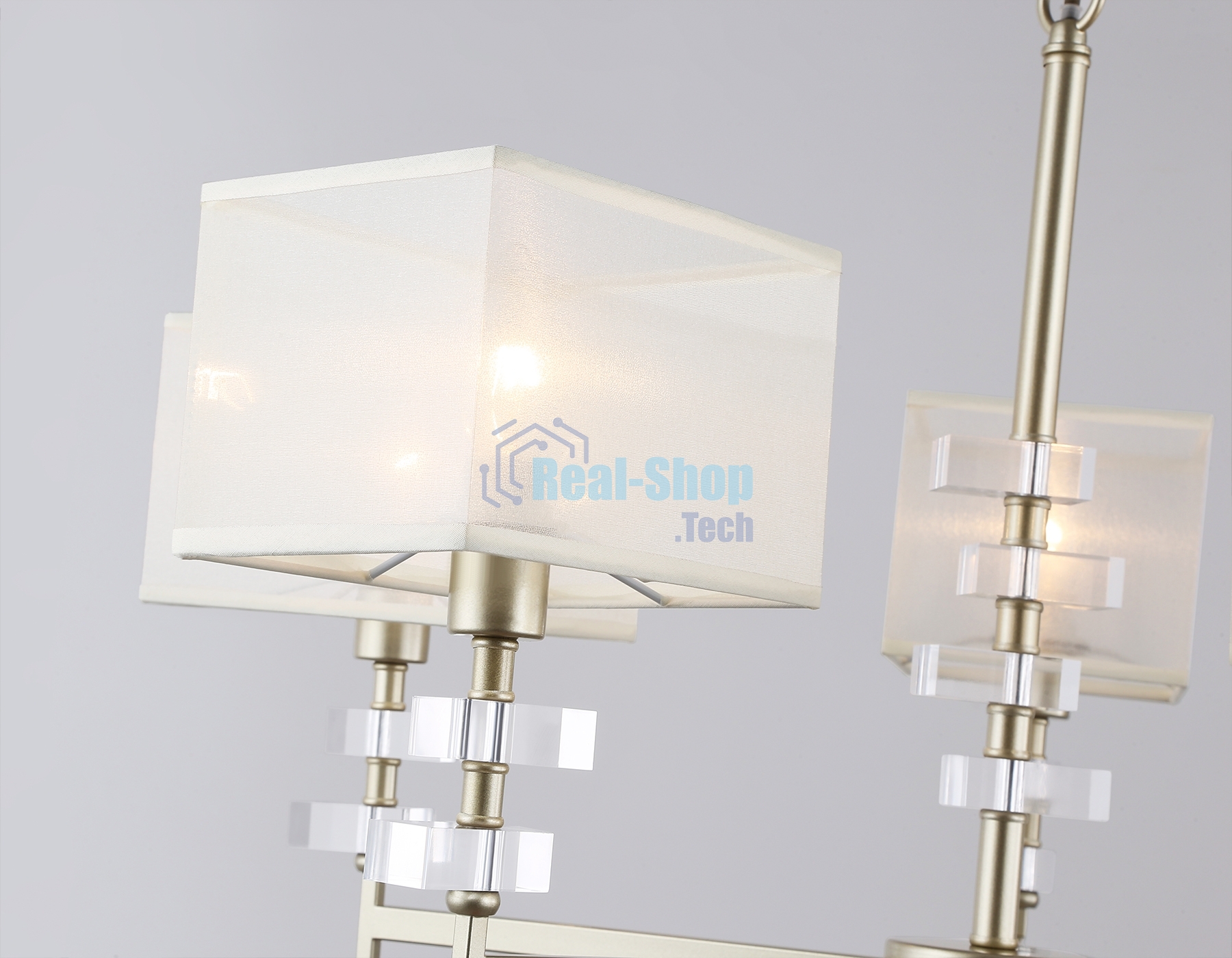 Люстра Ambrella light LH71331/5 CGD золото E14/5 max 40W D700*850