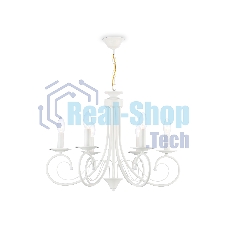 Светильник Ambrella light TR9611/6 WH белый E14/6 max 40W D560*650