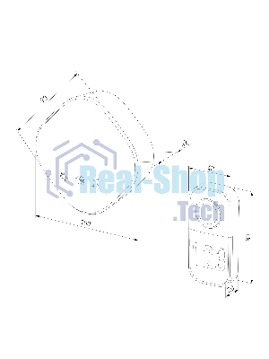 Звонок электрический бытовой (дверной) DBQ29M WL 36M IP20 / Белый