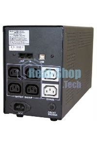 Источник бесперебойного питания Powercom Imperial IMP-2000AP 1200Вт 2000ВА черный