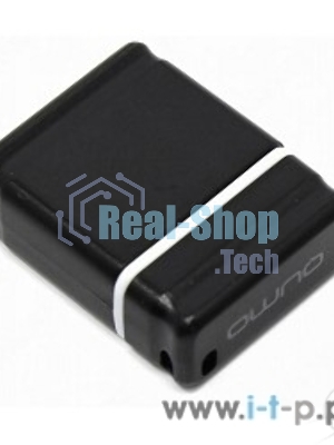 Флешка USB 2.0 QUMO 64Gb, NANO QM64GUD-NANO-B черный