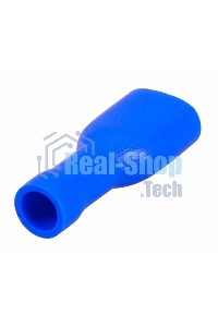 Клемма плоская Rexant полностью изолированная гнездо 6.6 мм 1.5-2.5 мм² (РППи-м 2.5-(6.3))