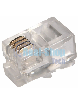Телефонный разъем Rexant RJ-9(4P4C)