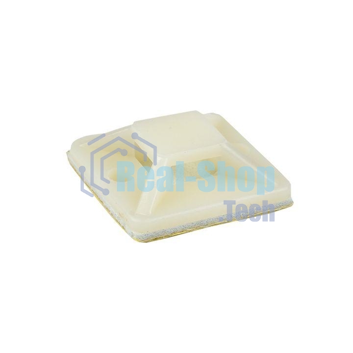 Площадка EKF plc-20x20 самоклеящаяся (20х20 мм.) белая (100 шт.) EKF PROxima