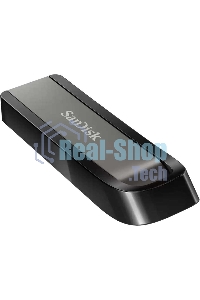 Флешка USB R/W 256Gb SanDisk CZ810 Extreme GO, USB 3.2, черный