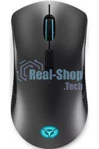 Мышь беспроводная/проводная Lenovo Legion M600 черный, 16000 dpi, радиоканал, Bluetooth, USB, кнопки - 9
