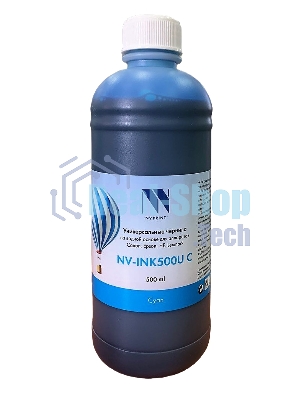 Чернила NVPrint NV-INK500U Cyan универсальные на водной основе для аппаратов Сanon/Epson/НР/Lexmark (500 мл) (Китай)