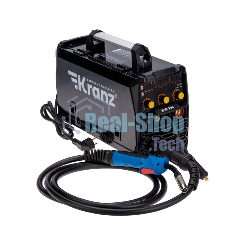 Сварочный аппарат инверторный полуавтоматический Kranz MIG-200