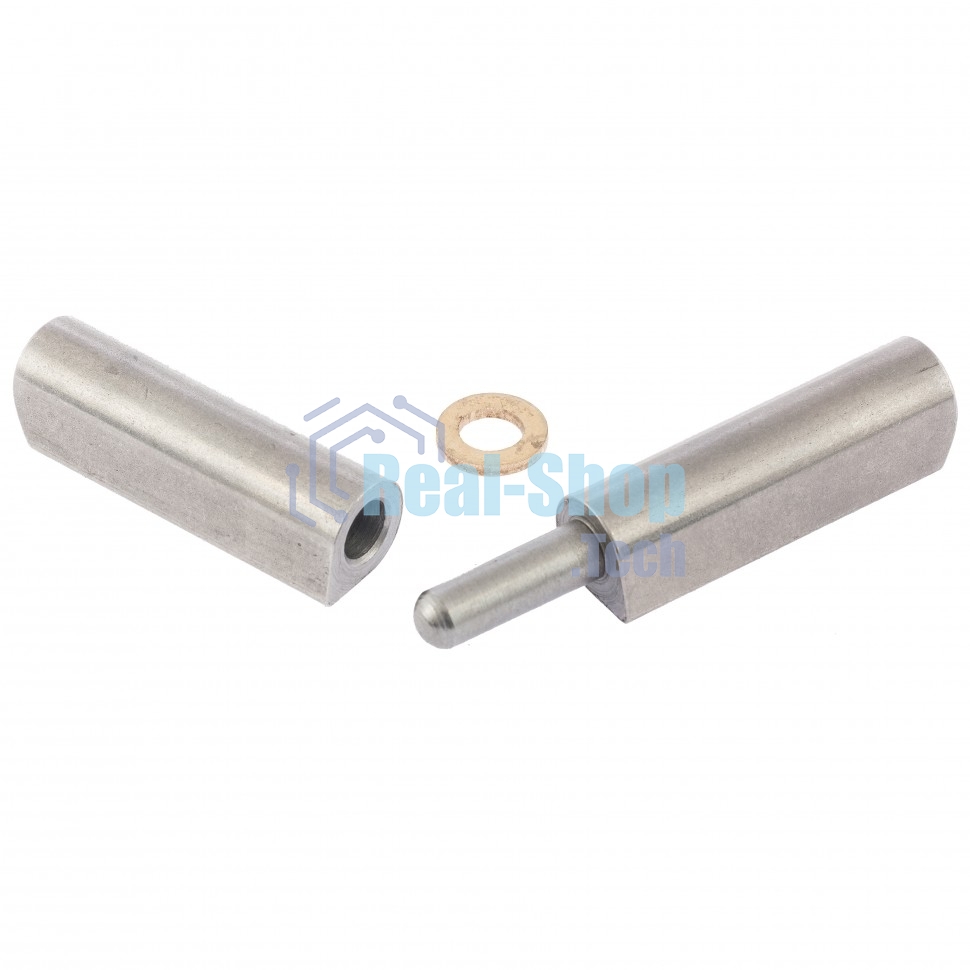 Петля каплевидная Сибртех 16 х 120 мм с латунной шайбой