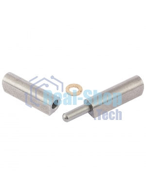 Петля каплевидная Сибртех 16 х 120 мм с латунной шайбой