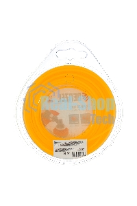 Леска для триммера Denzel круглая 2 мм х 15 м, блистер FLEX CORD