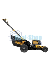 Газонокосилка аккумуляторная самоходная бесщет. Denzel RLMS560-62, 560 мм, Li-ion, 62В